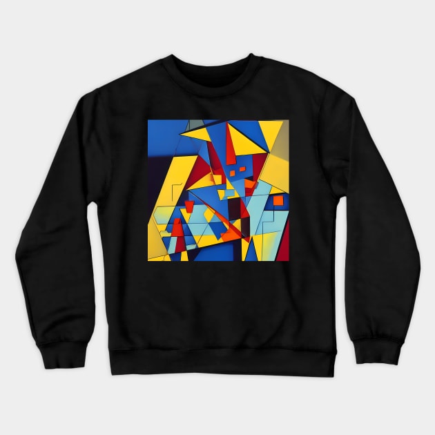 Post Modern Art Crewneck Sweatshirt by JonHerrera